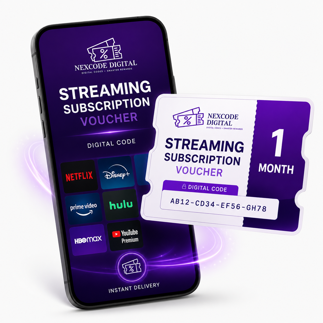 Streaming Subscription Voucher 1 Month