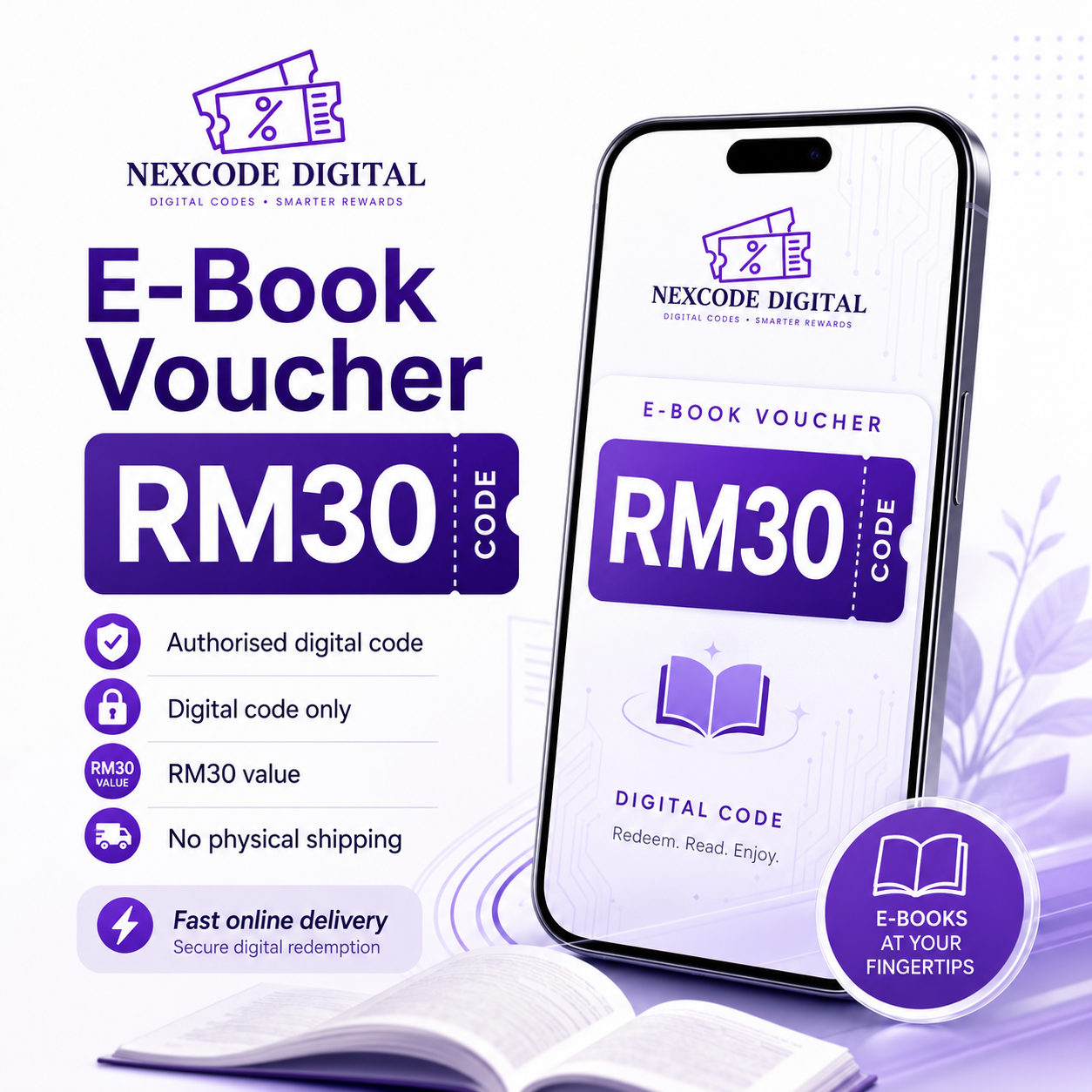 E-Book Voucher RM30 Code