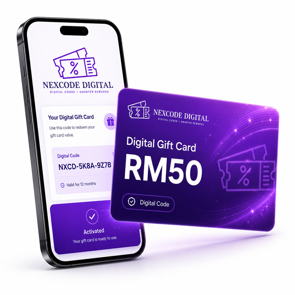 Digital Gift Card RM50 Code