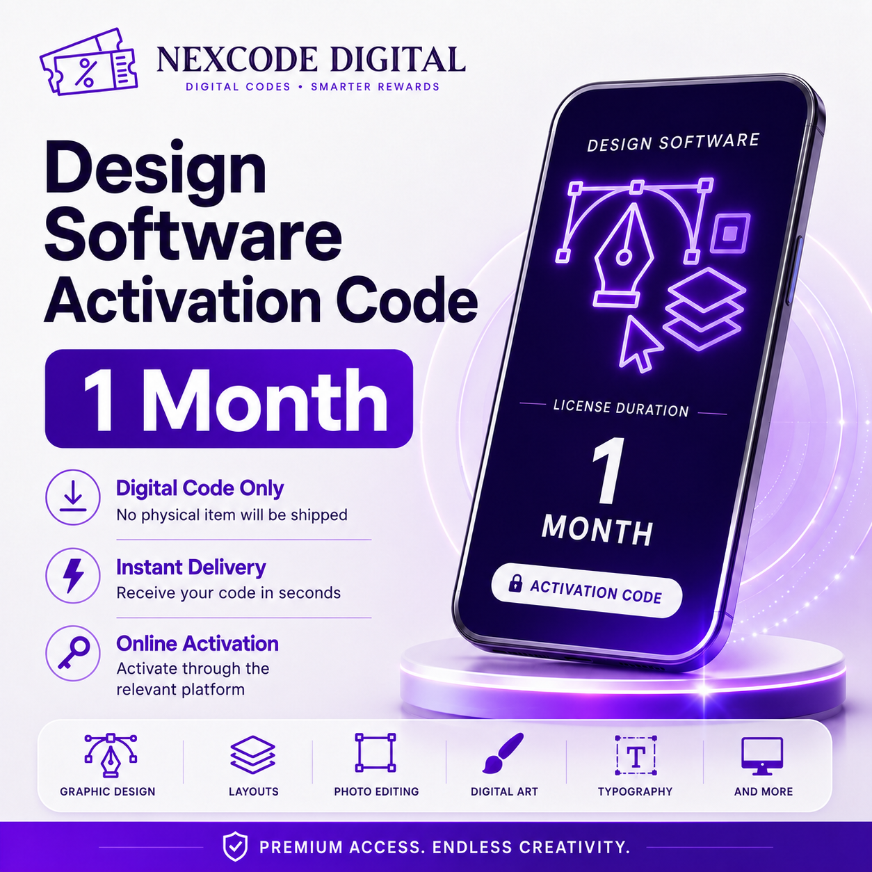 Design Software Activation Code 1 Month